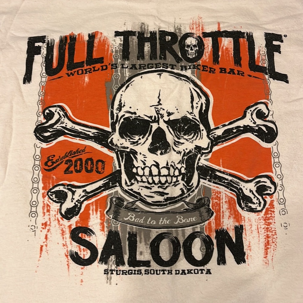 Full Throttle Saloon Sturgis Biker Bar shirt